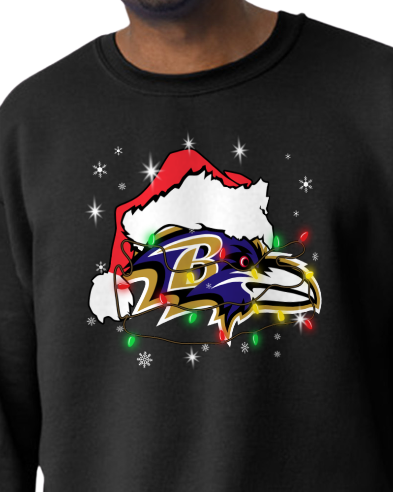 Baltimore Football Christmas Sweatshirt