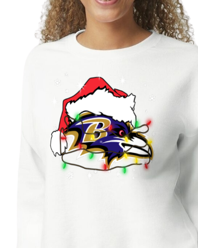 Baltimore Football Christmas Sweatshirt